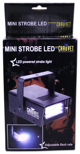 2 Chauvet DJ MINI STROBE LED Compact Strobe Lights With Austable Strobe Rate - Picture 9 of 11