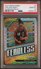 2023 Panini Prizm WNBA Chelsea Gray Fearless Mojo #9 Aces /25 PSA 10 🔥 POP 1!!