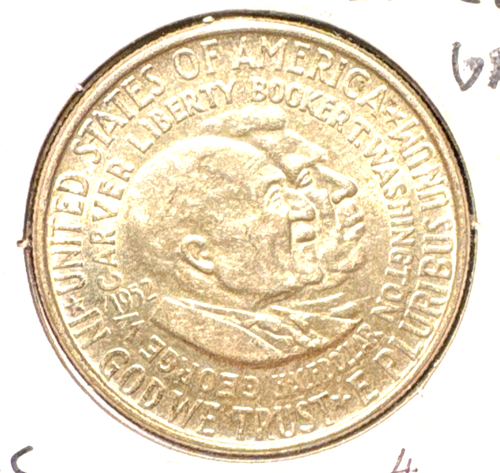 1952 George Washington Schnitzer 50 Cent unc - Bild 1 von 2