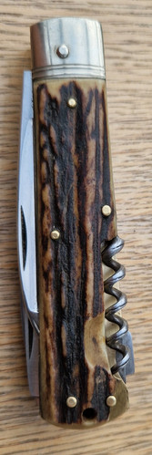 Puma Jagdmesser Hirschhorn 945 vintage, Puma Solingen - Bild 1 von 13