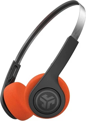 JLab Wireless Retro Headphones Bluetooth On‑Ear 20+ Hours Playtime Mic & App EQ - Image 1 of 4