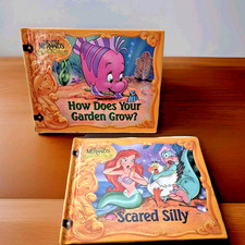 Disney's Children's Books The Little Mermaid's Treasure Chest HC Lot Of 12