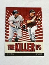 Craig Biggio / Jeff Bagwell 2021 Topps Archives #MPC-8 Movie Poster Cards Astros