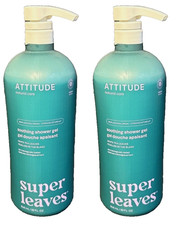 2 Attitude Super Leaves Natural Shower Gel Soothing White Tea Leaves 32 Fl Oz 0.94 per gallon
