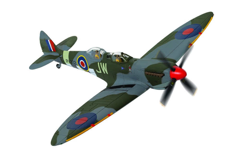 Spitfire T9 Corgi AA29204 maquette d'avion de collection en metal