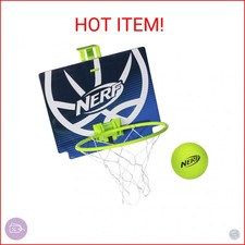 Nerf Mini Over the Door Basketball Hoop - Nerfoop Indoor Basketball Hoop for Kid
