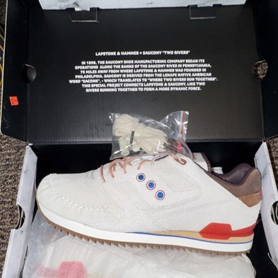 Saucony Lapstone & Hammer Courageous Moc Two Rivers Bone Ivory Sneaker