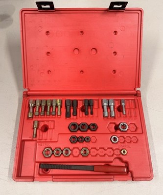 SNAP ON TOOLS USA 48 pc Master Rethreading Tap and Die Set RTD48 (SEE DETAILS)