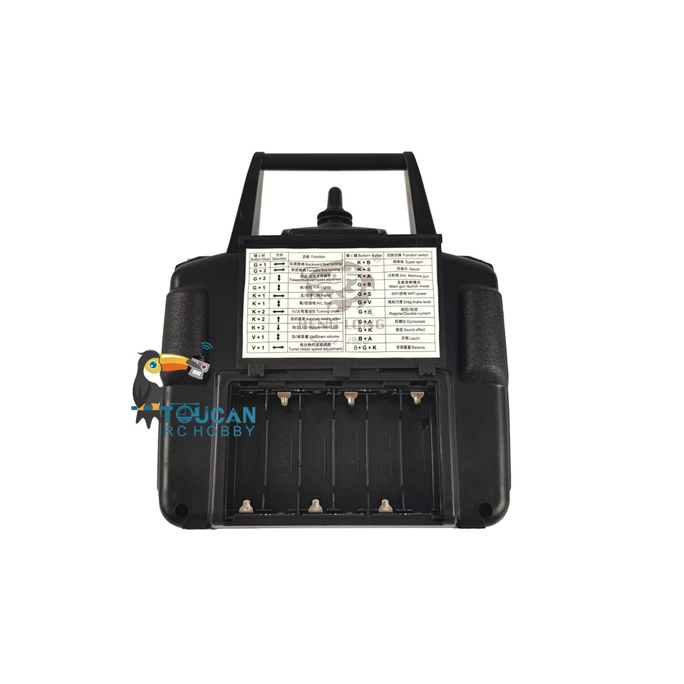 Henglong 1/16 RC Panzer 2.4Ghz 7.1 Generation Sender Funkfernsteuerung Modell - Bild 2 von 4