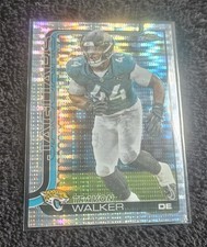 2025 TOPPS CHROME FOOTBALL SILVER PULSAR REFRACTOR TRAVON WALKER JAGUARS