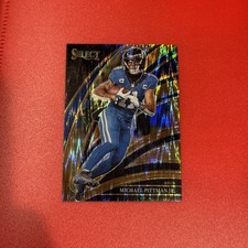 2025 Panini Select Michael Pittman #231 Copper Prizm Shock /899 Colts
