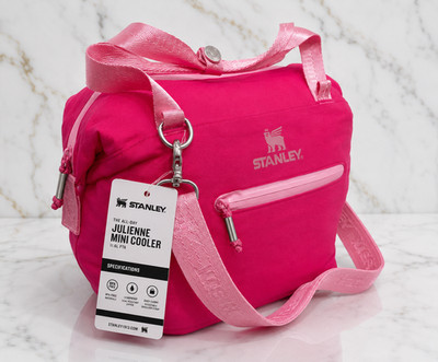 Stanley All Day Julienne Mini Cooler Crossbody Pink Lunch Bag