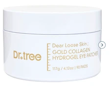 The Beauty Spy Dr Tree  Gold Collagen Hydrogel  Eye Patches 90 / 4.12 oz Sealed