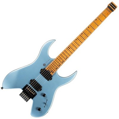 SPIRA Guitars S-400 Headless MPB Satin Blue E-Gitarre | Neu