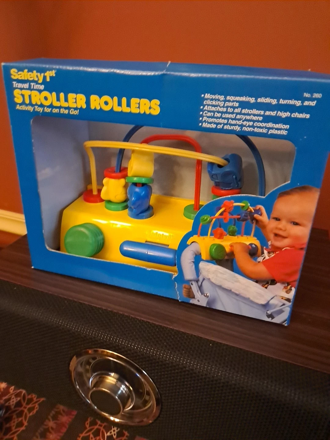 VTG~ Safety 1st~ Travel Time Stroller Roller~ Activity Roller~ New In Box!
Opens in a new window or