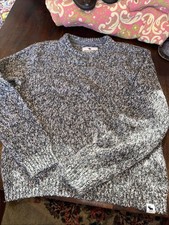 ABERCROMBIE KIDS Girls Soft Marled Yarn Sweater 13/14 Cozy Knit Moose Tag Y2K