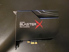 Creative Sound BlasterX Pro-Gaming 5.1 Channel Sound Card - Black USED