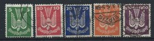 Allemagne Empire PA N°20/24 Obl (FU) 1924 - Pigeon voyageur