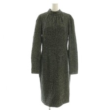 Dolce & Gabbana Gray Wool Tweed Dress Size 46 (US 12) Excellent Condition
