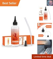 Treadmill Belt Lubricant, 100 Silicone Oil, 4 fl oz / 118 ml, Easy-Apply Noz...