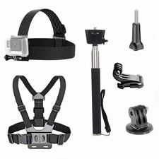 Mobile Phone Chest / Head Mount Harness Strap Holder for iPhone Samsung GoPro 13