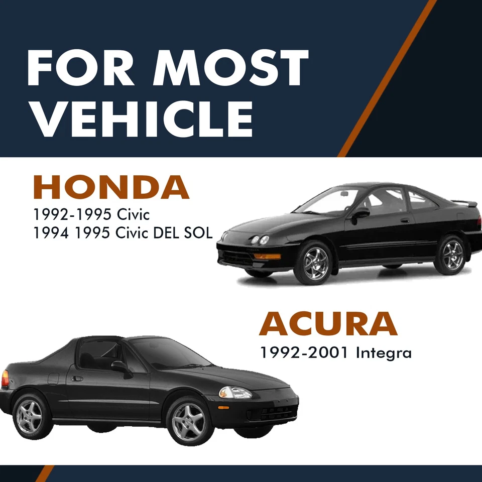 Juego de 4 rotores de freno perforados delanteros 262 mm-traseros 239 mm para Acura Integra 1992-2001 Foto 2 de 4