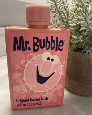 Pink Retro Mr Bubble Original Bubble Bath 8oz Vintage Look Factory Sealed - NEW