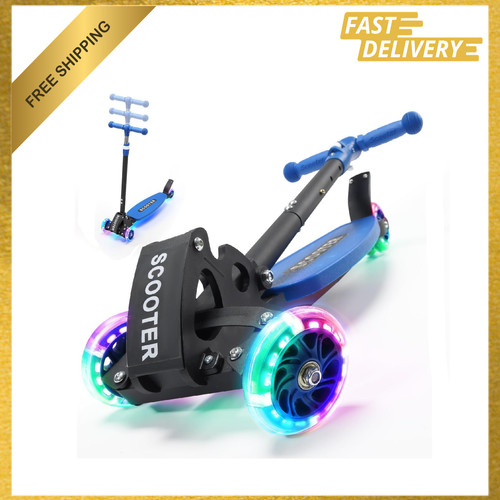 Three Wheel Light Up Kick Scooter