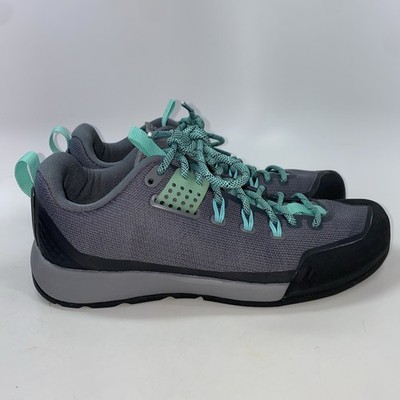 Black Diamond Equipment Women s 8 Gray Teal Circuit Shoes Lifestyle Sneaker