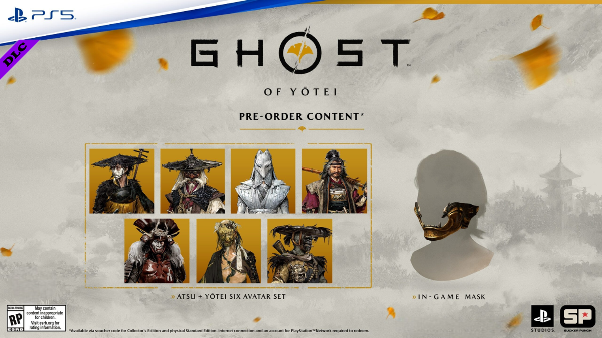 Ghost of Yotei Pre-order Bonus - PlayStation 5 PS5 [AUS/NZ/Asia/EU