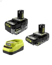 NEW Ryobi 18V ONE HIGH PERFORMANCE 2-Battery Starter Kit PSK1212SB