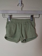 Cat  Jack Running Shorts Green Casual Summer Girls Size 4T
