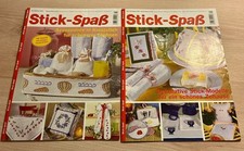 2 x Stick-Spa&szlig; Nr. 3 & 4/ 2005 Accessoires in Kreuzstich f&uuml;r sch&ouml;nes Wohnen