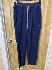 FIGS HW Yola High Waisted Skinny Scrub Pants Navy Blue Women Style 1000209 M /T
