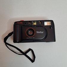 Vintage Vivitar PS:135 Motorized 35MM Camera f3.8 Lens. Tested and Working