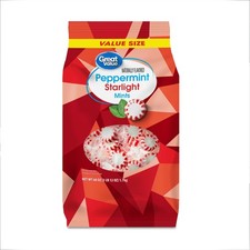 Peppermint Starlight Mints Hard Candy Bulk 60 oz Bag Fresh Flavor Sweets Treats