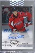 2019-20 Upper Deck Clear Cut Tom Wilson #CC-TW Auto 5m1