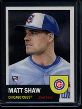 2025 Topps Living Set #847 Matt Shaw RC Rookie Card (Qty)