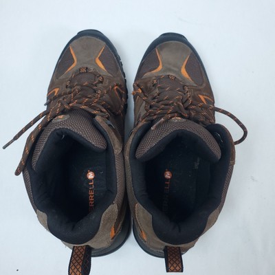 Merrell Brown Phoenix Bluff Mid Waterproof Hiking Boots  display picture 1
