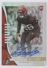 2019 Panini Absolute Rookie Spectrum Signatures 11/100 Greedy Williams Auto fl4