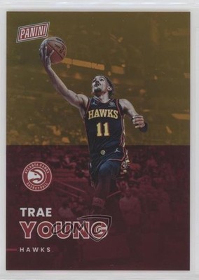 2022 Panini National Convention Orange 131/199 Trae Young #31 o7m