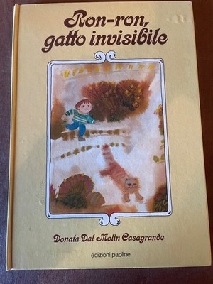 Buch RON RON UNSICHTBARE KATZE PAOLINE EDITION Vintage 1990 Nord Süd Stil Arka