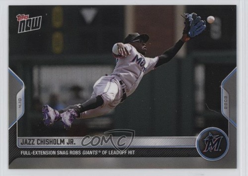 2022 Topps Now 32 Jazz Chisholm Jr.