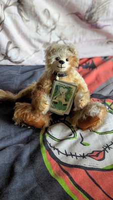 Wunderschöner handgefertigter Teddybär mit Gelenken von Amanda Freguson