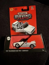 2025 MATCHBOX MOVING PARTS NEW MODEL 1987 GOLF MK1 MK 1 CABRIOLET WHITE CLASSIC