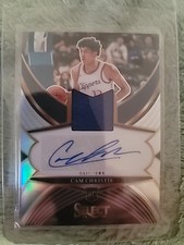 2024-25 Panini Select - Rookie Jersey Autographs Cam Christie #RJA-CAM /199