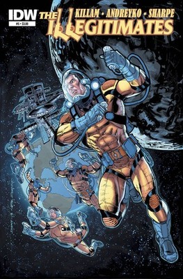 ILLEGITIMATES #5 IDW PUBLISHING