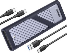 SSD Gehäuse USB 3.2 Gen 2 10 Gbps Aluminium ...
