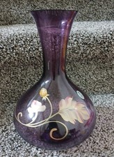 Fenton Aubergine Vase limited edition