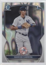 2023 Bowman Chrome Prospects Lava Refractor 258/399 Marcos Cabrera #BCP-46 0nr3